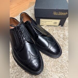 Allen Edmonds Vintage‎ Black Leather Oxford MacNeil Shoes
